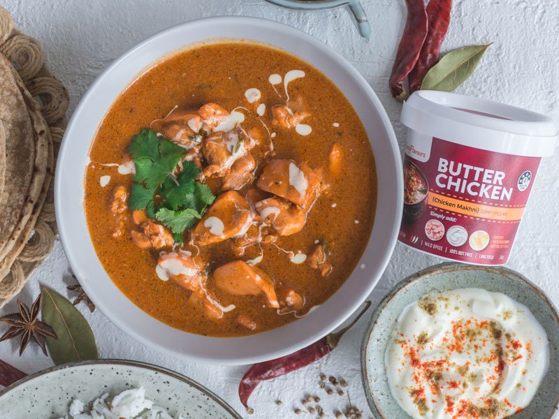 Butter Chicken with Butter Chicken Curry Masala Spice Mix