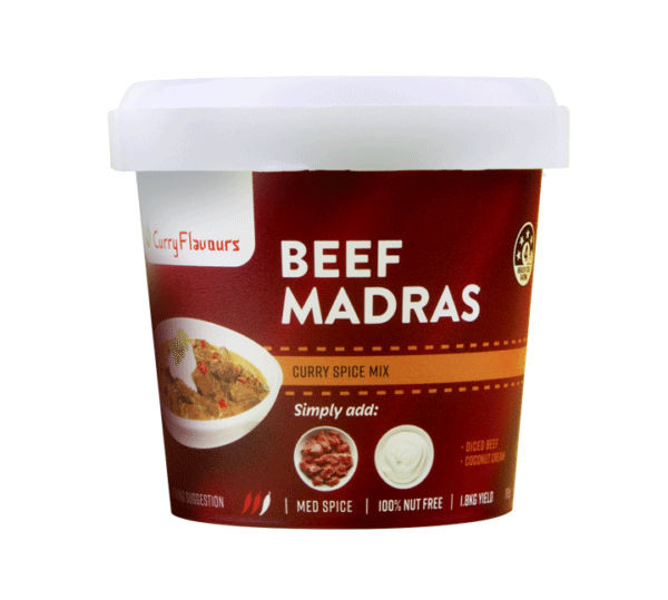 Beef Madras Spices with Beef Madras Spice Mix