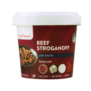 Beef Stroganoff Spices with Beef Madras Masala Spice Mix