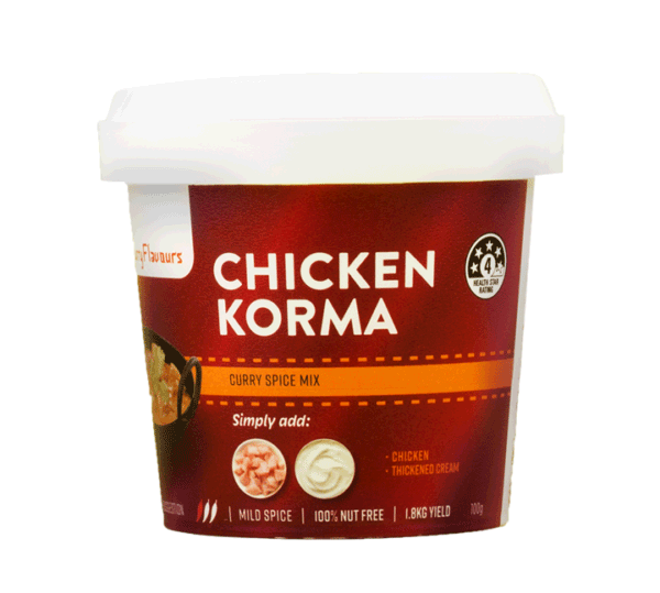 Chicken Korma with Chicken Korma Curry Spice Mix