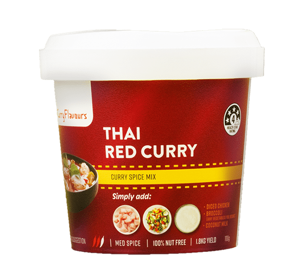 Thai Red Curry with Thai Red Curry Masala Curry Spice Mix