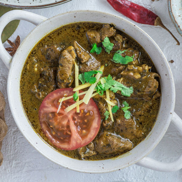 Lamb Saag Curry with Lamb Saag Curry (Lamb & Spinach) Spice Mix