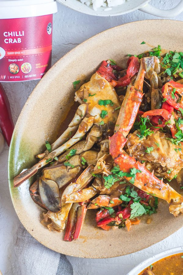 Chilli Crab with Chilli Crab Curry Spice Mix 1