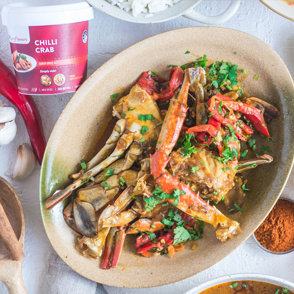 Chilli Crab with Chilli Crab Curry Spice Mix 2
