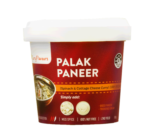 Palak Paneer with Spice & Cottage Curry Spice Mix